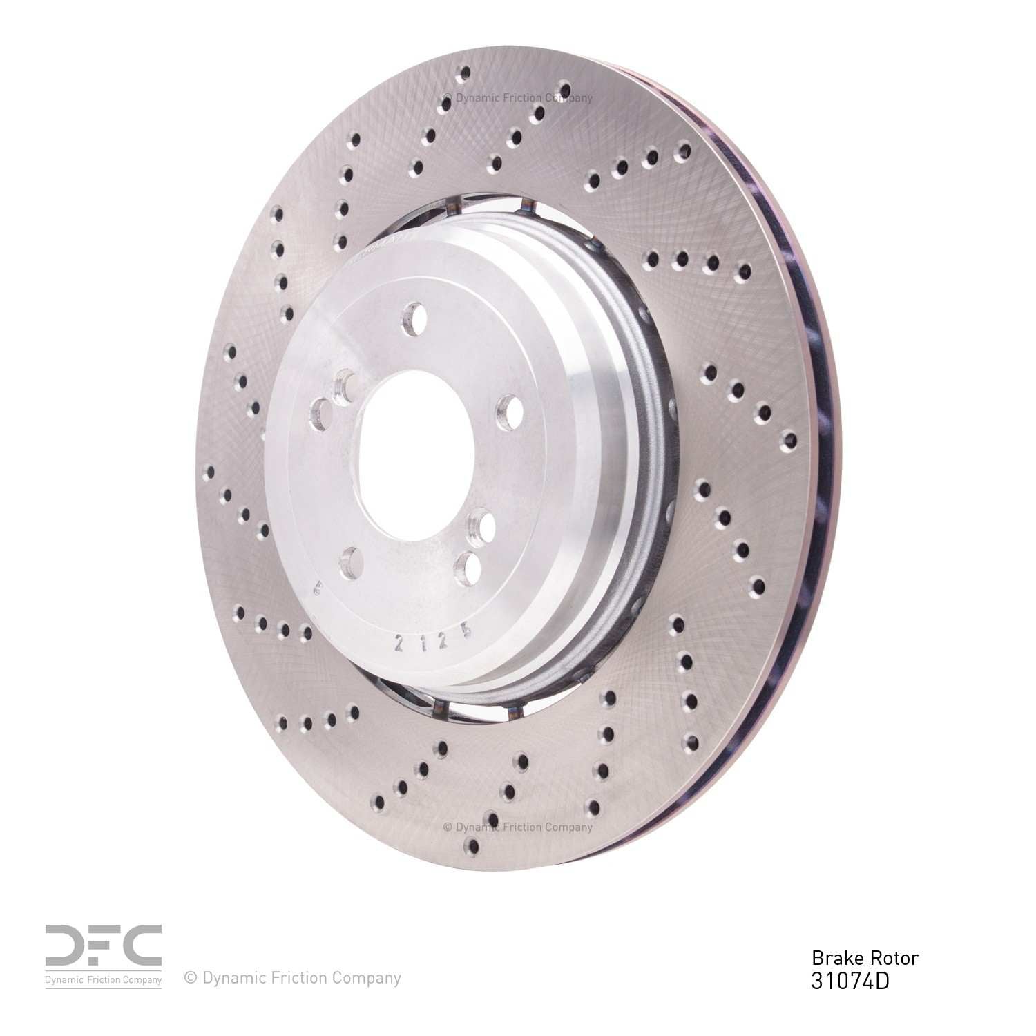 Dynamic Friction Company Disc Brake Rotor 624-31074D