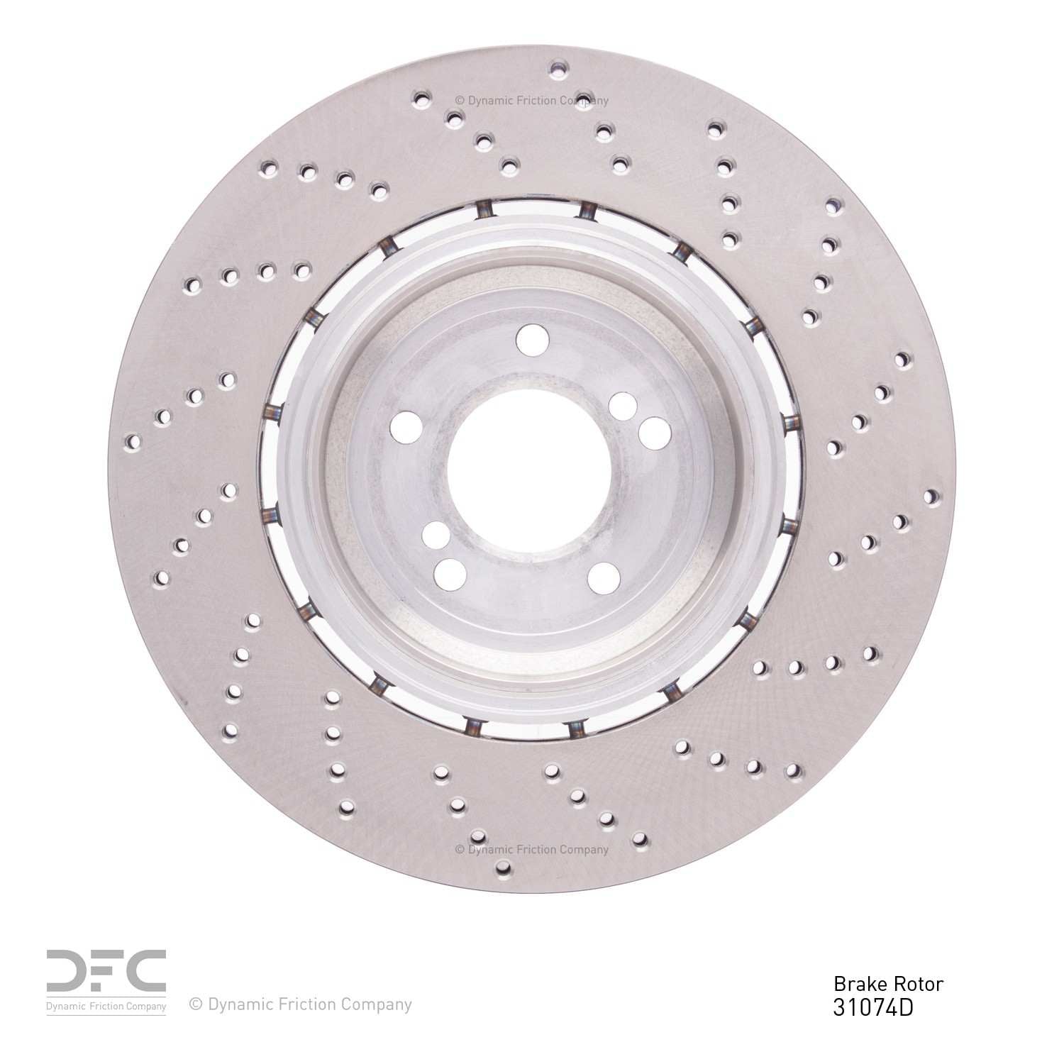 Dynamic Friction Company Disc Brake Rotor 624-31074D