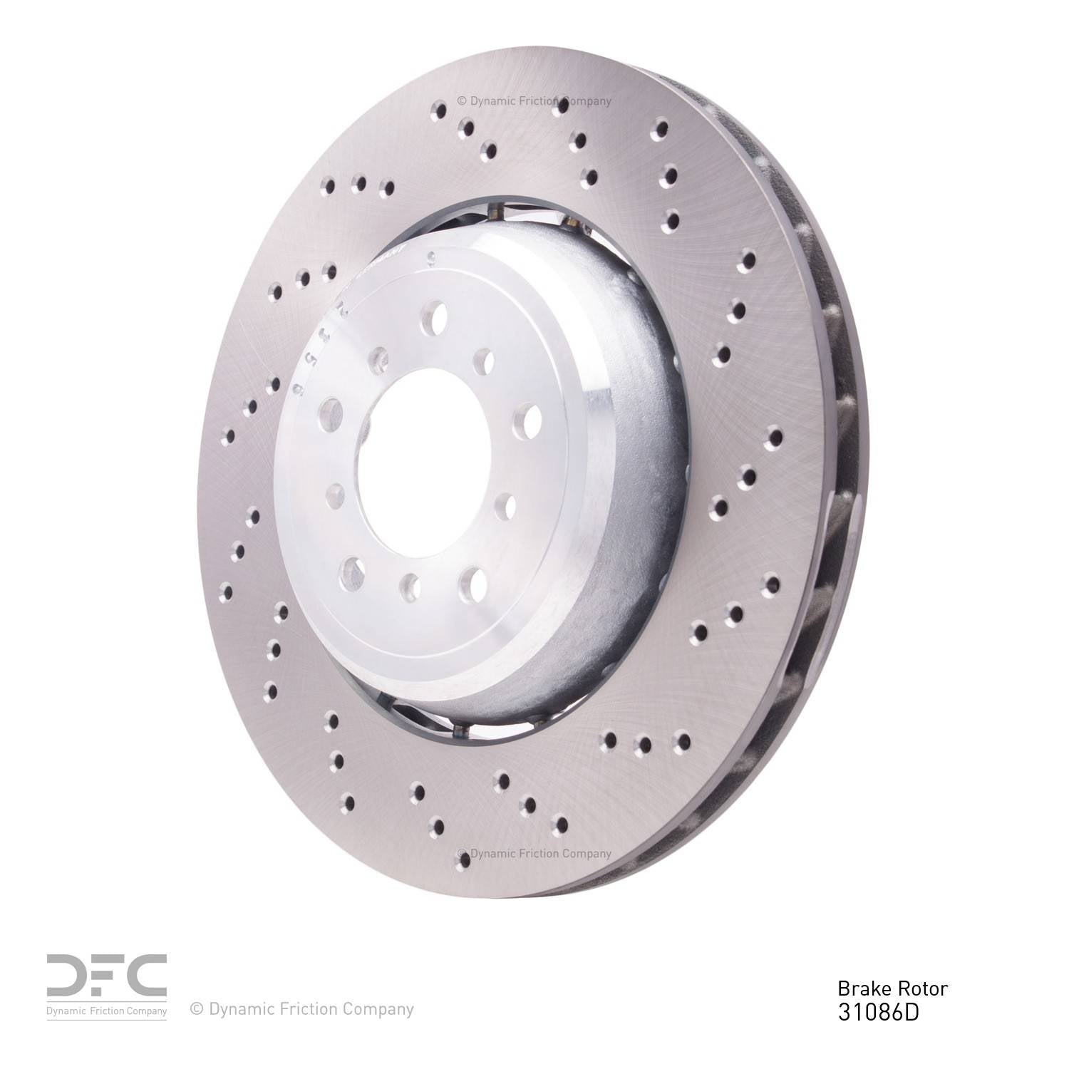 Dynamic Friction Company Disc Brake Rotor 624-31086D