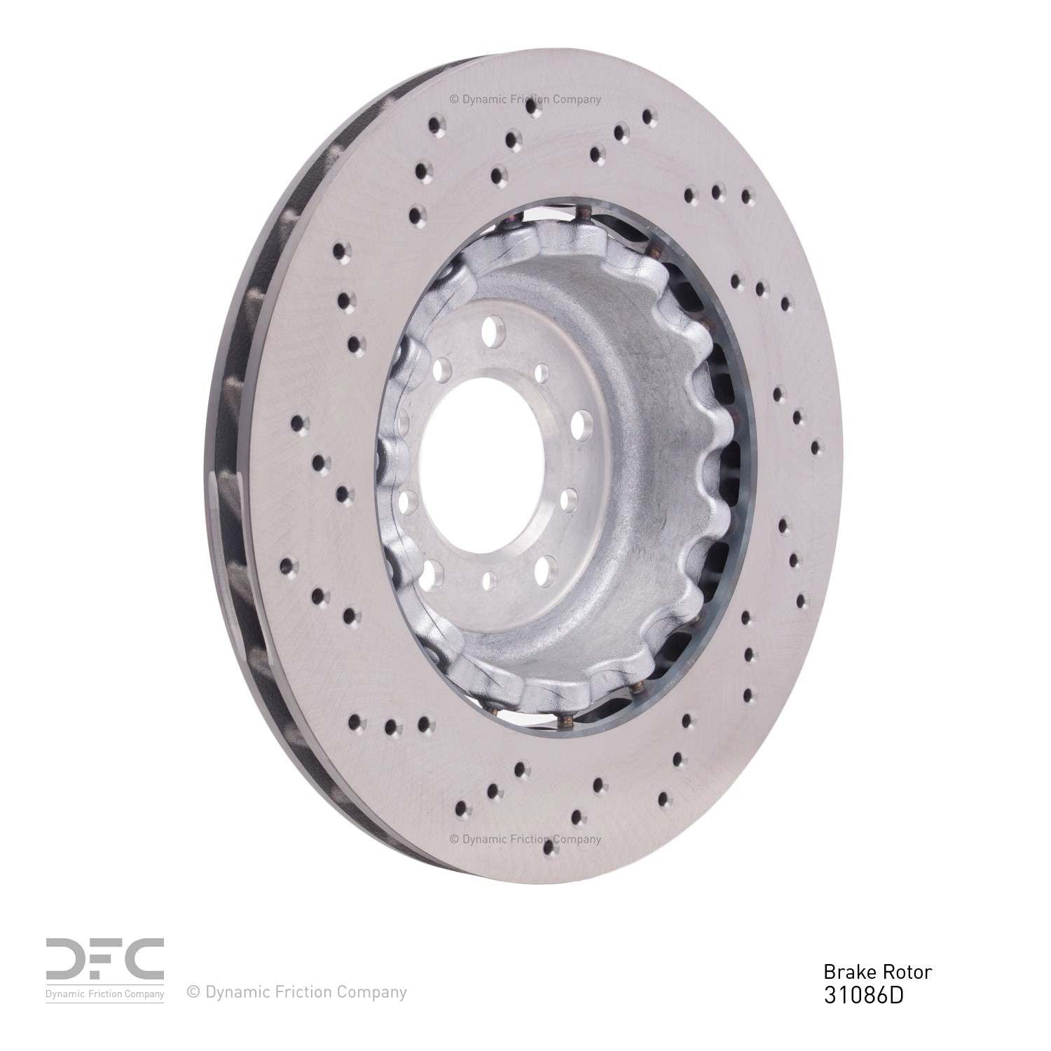 Dynamic Friction Company Disc Brake Rotor 624-31086D