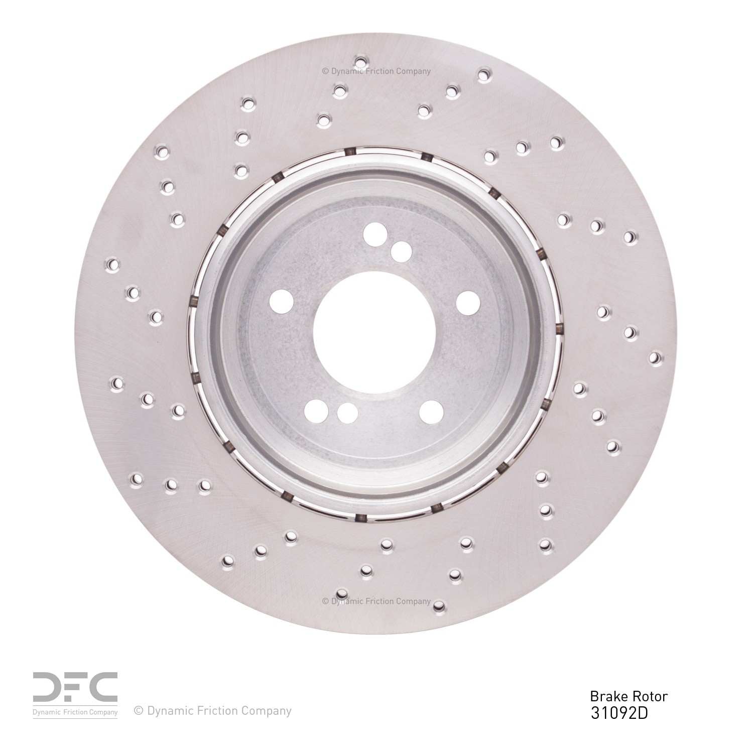 Dynamic Friction Company Disc Brake Rotor 624-31092D