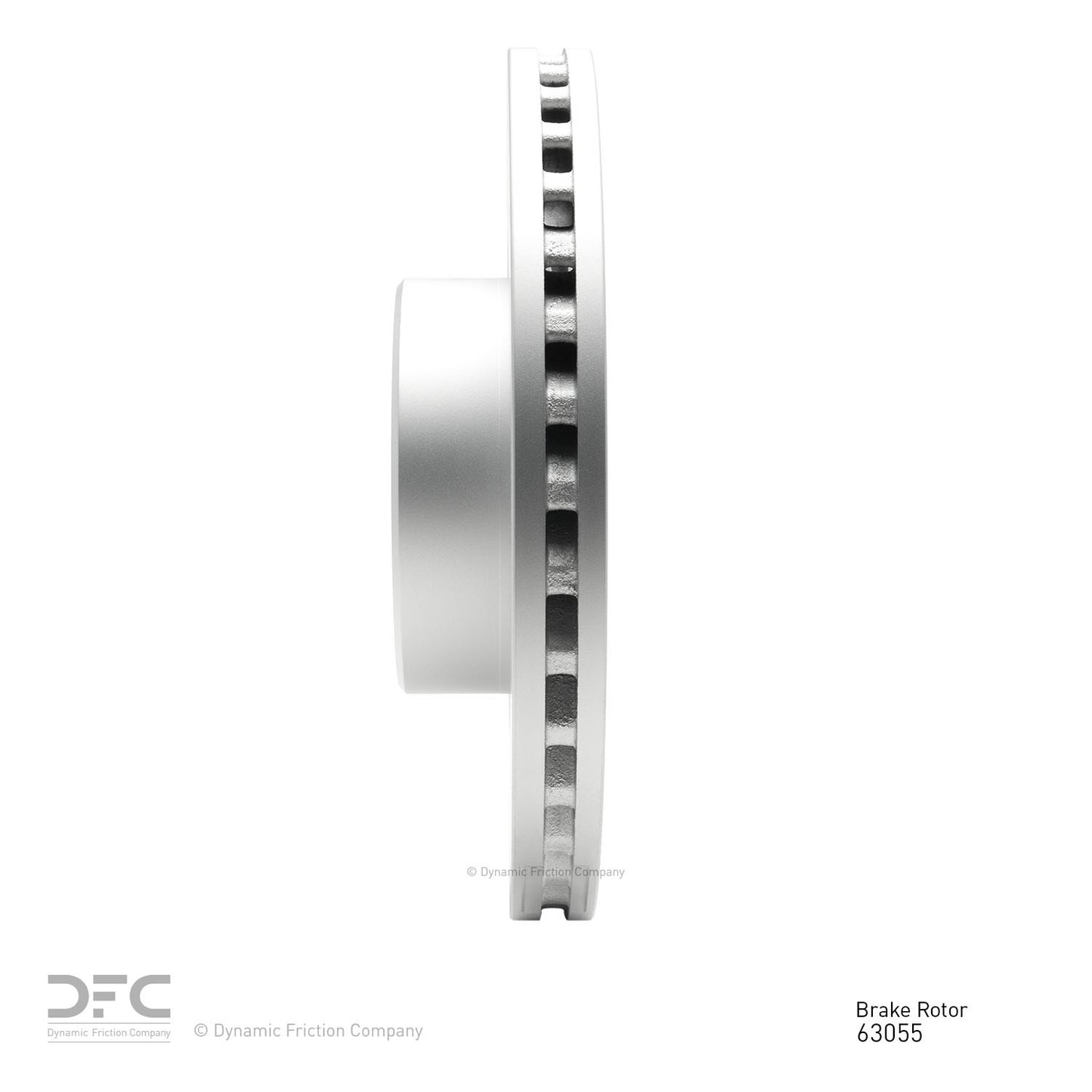 Dynamic Friction Company Disc Brake Rotor 624-63055
