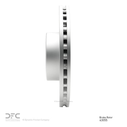 Dynamic Friction Company Disc Brake Rotor 624-63055
