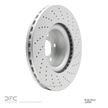 Dynamic Friction Company Disc Brake Rotor 624-63055