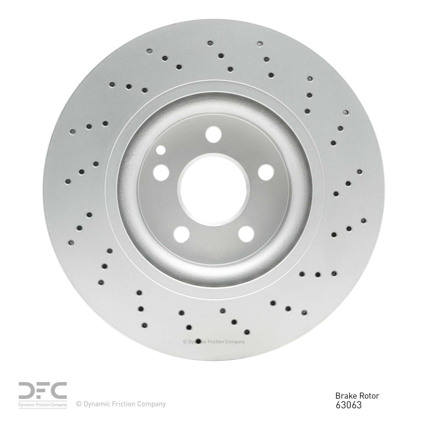 Dynamic Friction Company Disc Brake Rotor 624-63063
