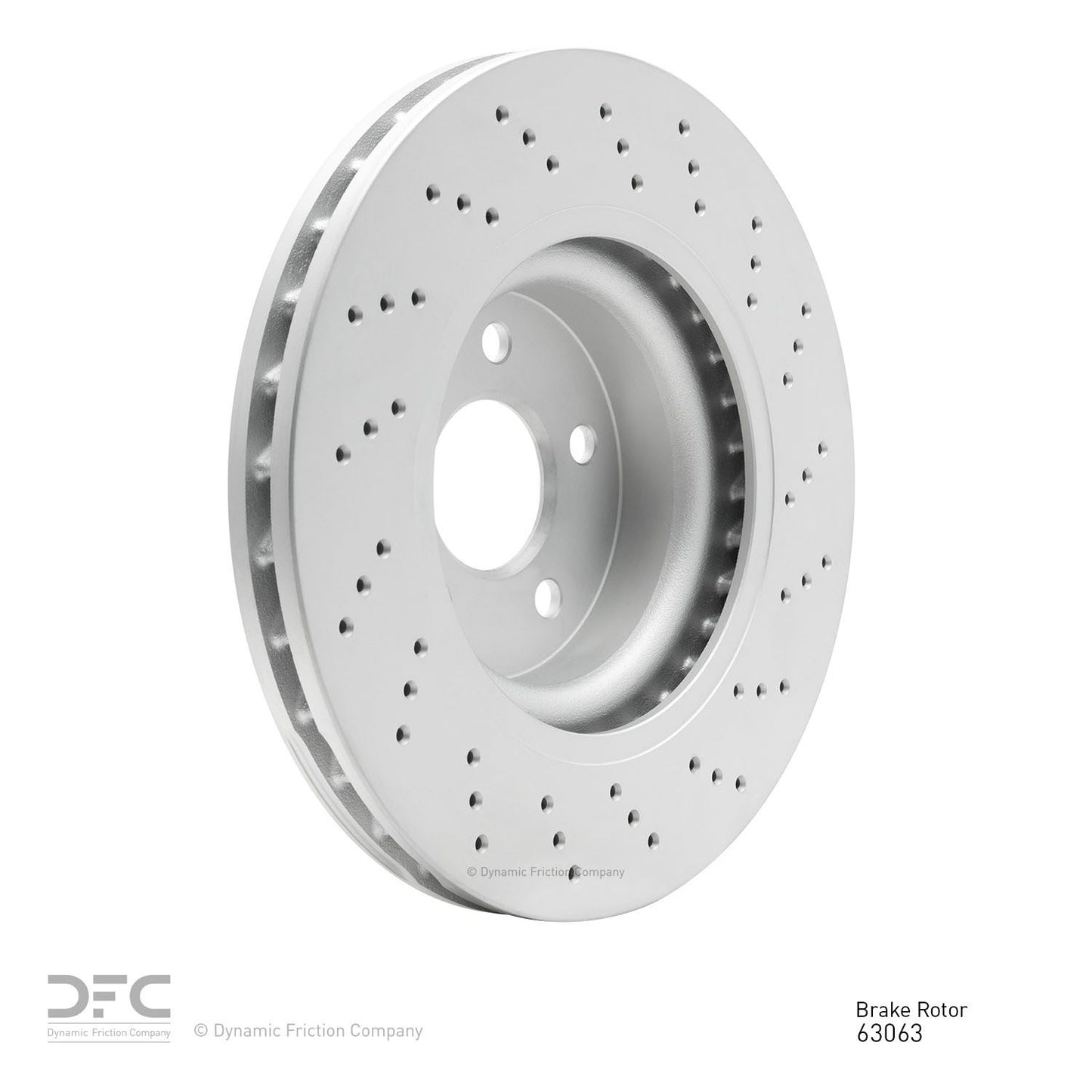 Dynamic Friction Company Disc Brake Rotor 624-63063