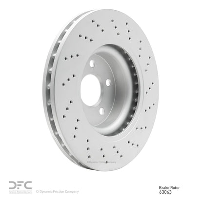 Dynamic Friction Company Disc Brake Rotor 624-63063