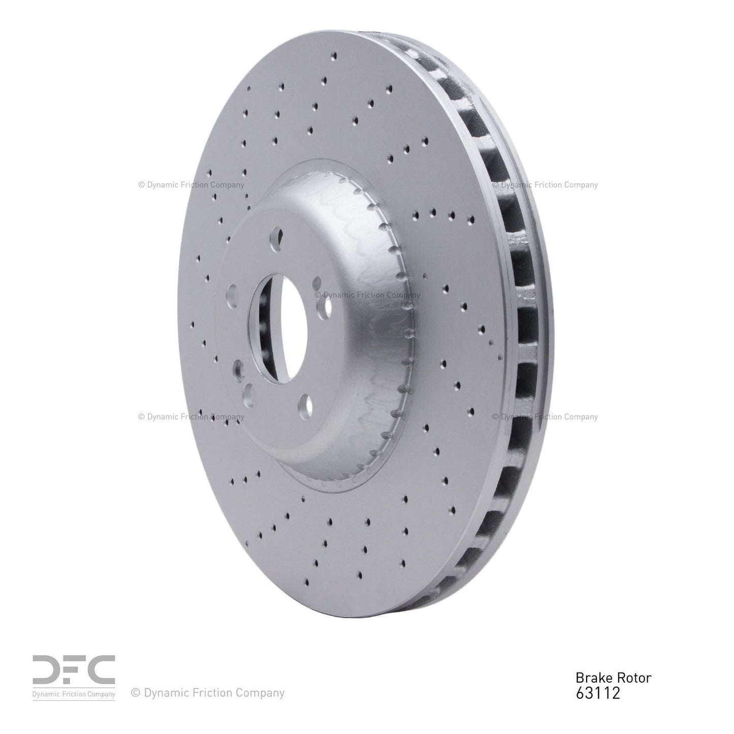 Dynamic Friction Company Disc Brake Rotor 624-63112