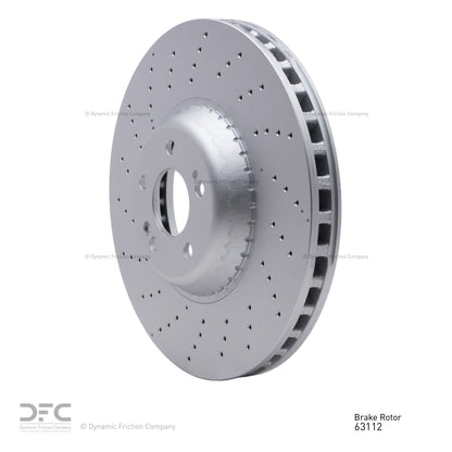 Dynamic Friction Company Disc Brake Rotor 624-63112