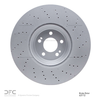 Dynamic Friction Company Disc Brake Rotor 624-63112