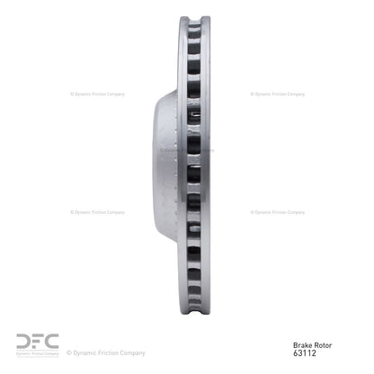 Dynamic Friction Company Disc Brake Rotor 624-63112
