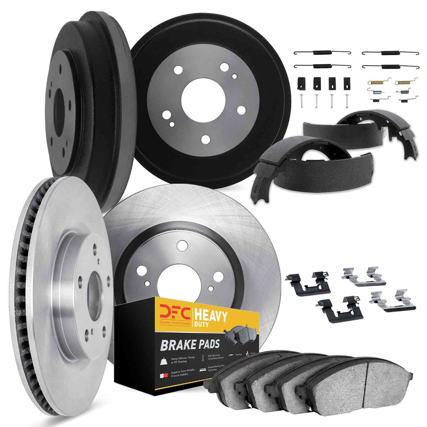 Dynamic Friction Company Disc Brake Kit 6284-54376