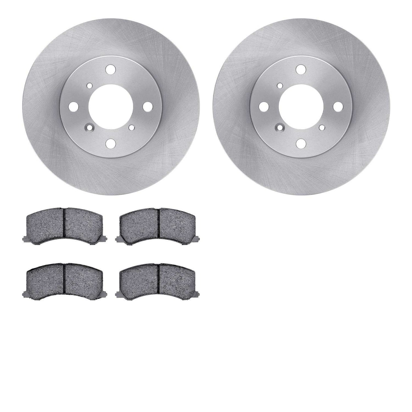 Dynamic Friction Company Disc Brake Pad and Rotor / Drum Brake Shoe and Drum Kit 6302-01007
