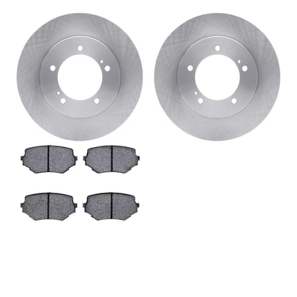 Dynamic Friction Company Disc Brake Pad and Rotor / Drum Brake Shoe and Drum Kit 6302-01009