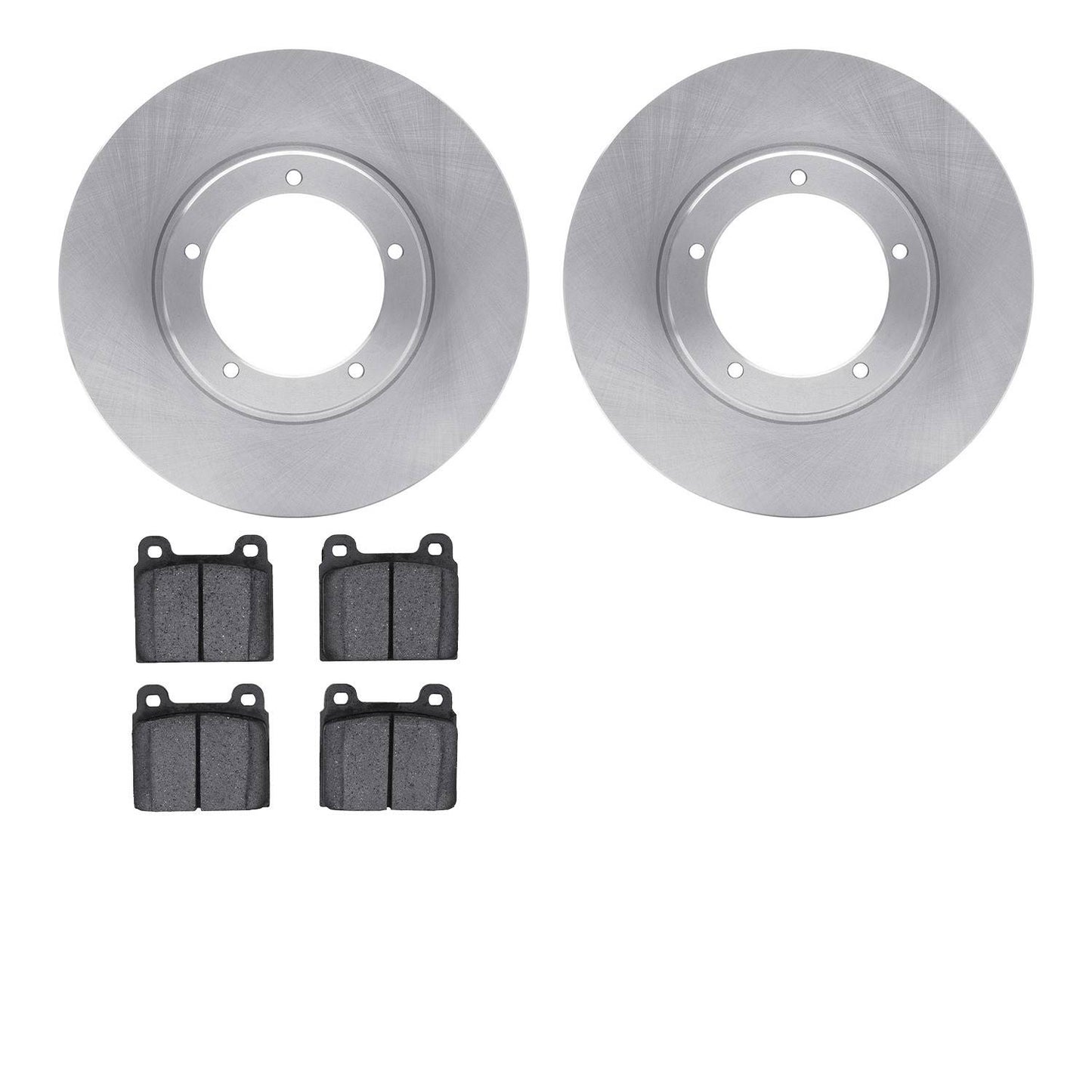 Dynamic Friction Company Disc Brake Pad and Rotor / Drum Brake Shoe and Drum Kit 6302-02004