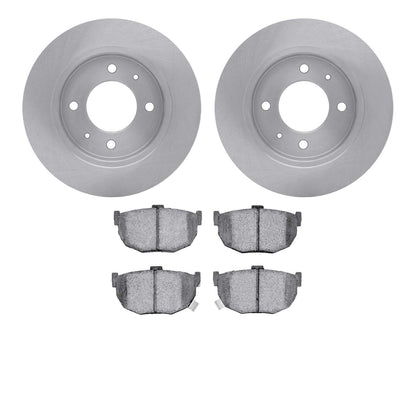 Dynamic Friction Company Disc Brake Pad and Rotor / Drum Brake Shoe and Drum Kit 6302-03003