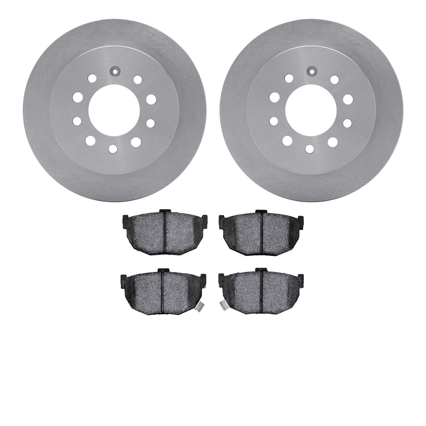 Dynamic Friction Company Disc Brake Pad and Rotor / Drum Brake Shoe and Drum Kit 6302-03005