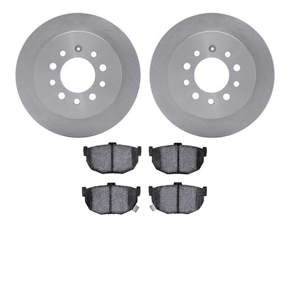 Dynamic Friction Company Disc Brake Pad and Rotor / Drum Brake Shoe and Drum Kit 6302-03005
