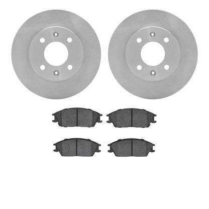 Dynamic Friction Company Disc Brake Pad and Rotor / Drum Brake Shoe and Drum Kit 6302-03008