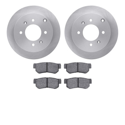 Dynamic Friction Company Disc Brake Pad and Rotor / Drum Brake Shoe and Drum Kit 6302-03016
