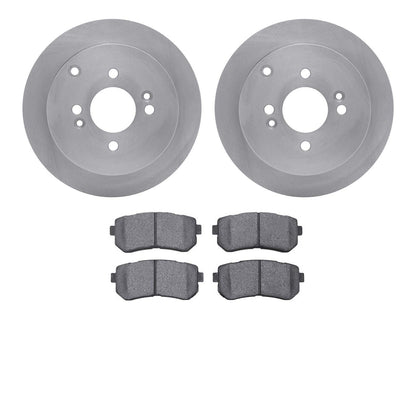 Dynamic Friction Company Disc Brake Pad and Rotor / Drum Brake Shoe and Drum Kit 6302-03036
