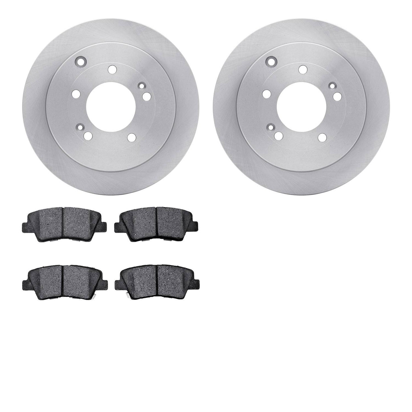 Dynamic Friction Company Disc Brake Pad and Rotor / Drum Brake Shoe and Drum Kit 6302-03054