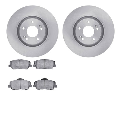 Dynamic Friction Company Disc Brake Pad and Rotor / Drum Brake Shoe and Drum Kit 6302-03063