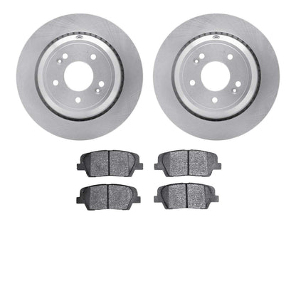 Dynamic Friction Company Disc Brake Pad and Rotor / Drum Brake Shoe and Drum Kit 6302-03086