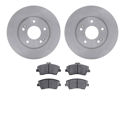 Dynamic Friction Company Disc Brake Pad and Rotor / Drum Brake Shoe and Drum Kit 6302-03100