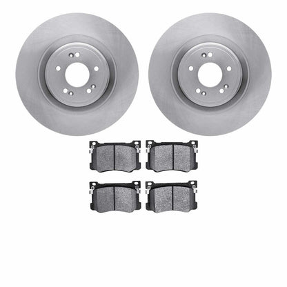 Dynamic Friction Company Disc Brake Pad and Rotor / Drum Brake Shoe and Drum Kit 6302-03104