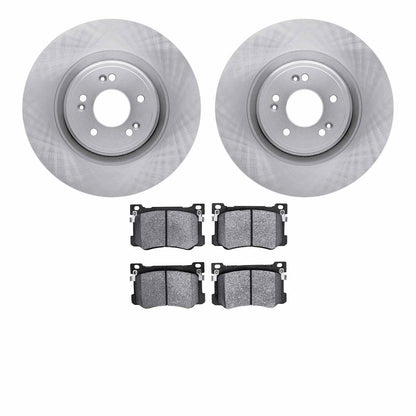 Dynamic Friction Company Disc Brake Pad and Rotor / Drum Brake Shoe and Drum Kit 6302-03105