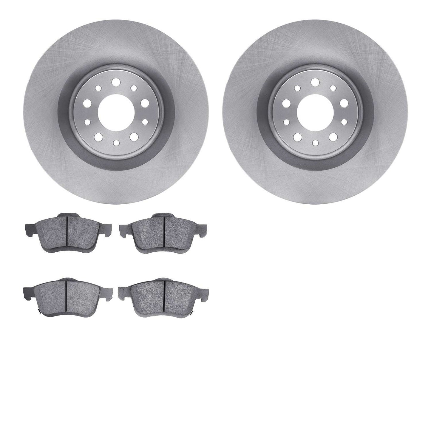 Dynamic Friction Company Disc Brake Pad and Rotor / Drum Brake Shoe and Drum Kit 6302-07008