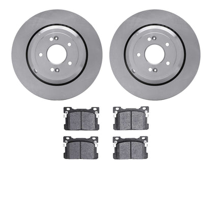 Dynamic Friction Company Disc Brake Pad and Rotor / Drum Brake Shoe and Drum Kit 6302-10002