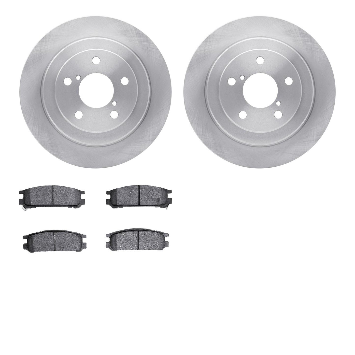 Dynamic Friction Company Disc Brake Pad and Rotor / Drum Brake Shoe and Drum Kit 6302-13017