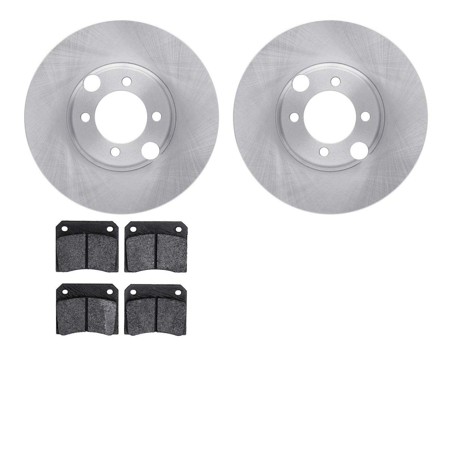 Dynamic Friction Company Disc Brake Pad and Rotor / Drum Brake Shoe and Drum Kit 6302-20004