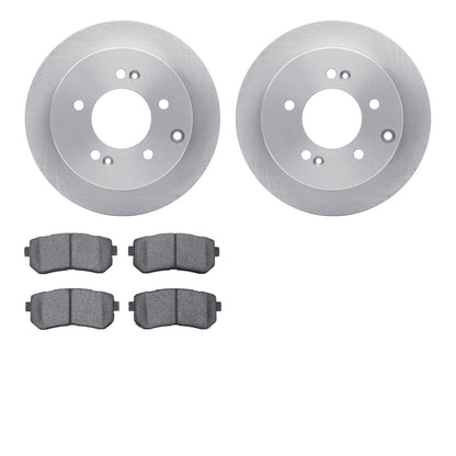 Dynamic Friction Company Disc Brake Pad and Rotor / Drum Brake Shoe and Drum Kit 6302-21022
