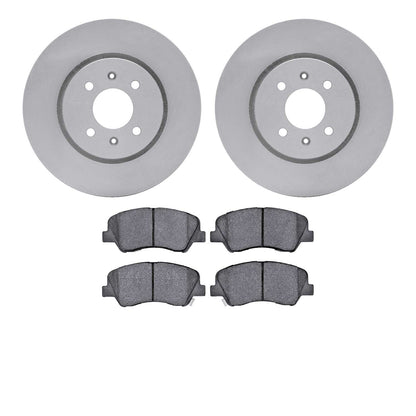 Dynamic Friction Company Disc Brake Pad and Rotor / Drum Brake Shoe and Drum Kit 6302-21032