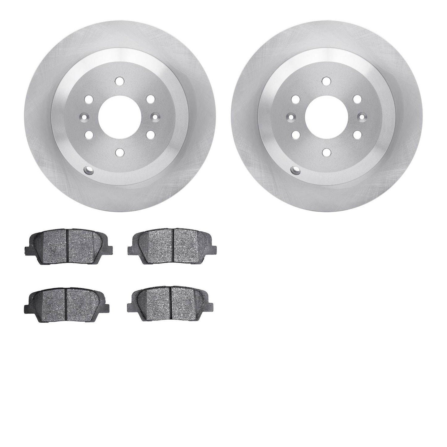 Dynamic Friction Company Disc Brake Pad and Rotor / Drum Brake Shoe and Drum Kit 6302-21041