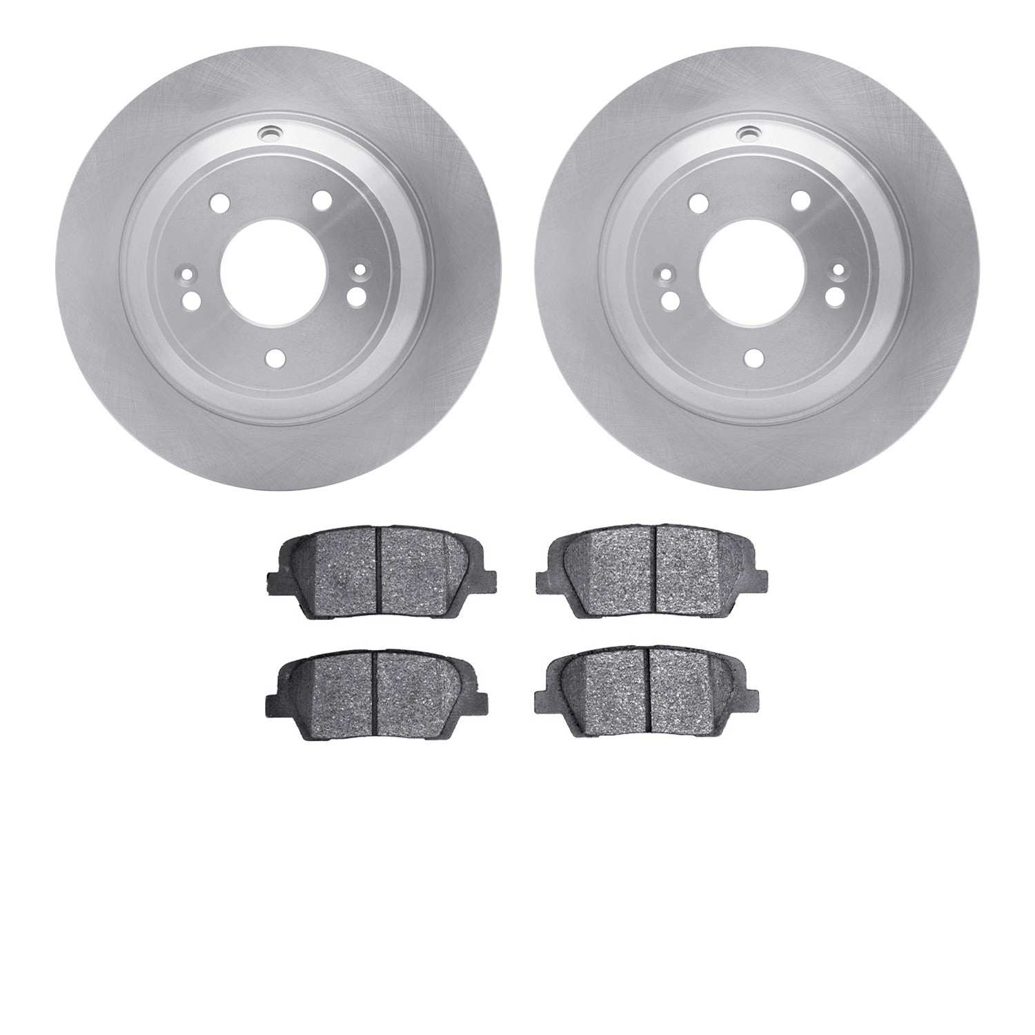 Dynamic Friction Company Disc Brake Pad and Rotor / Drum Brake Shoe and Drum Kit 6302-21043