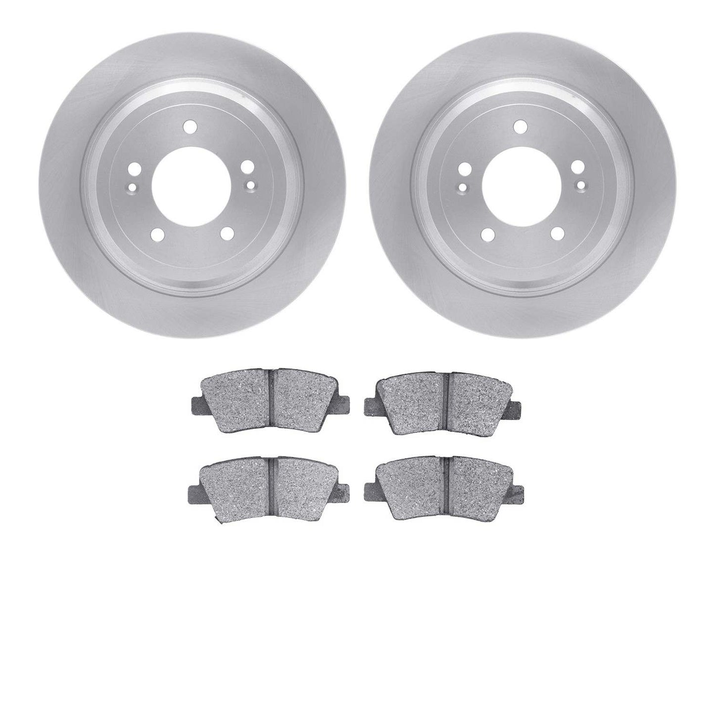 Dynamic Friction Company Disc Brake Pad and Rotor / Drum Brake Shoe and Drum Kit 6302-21047