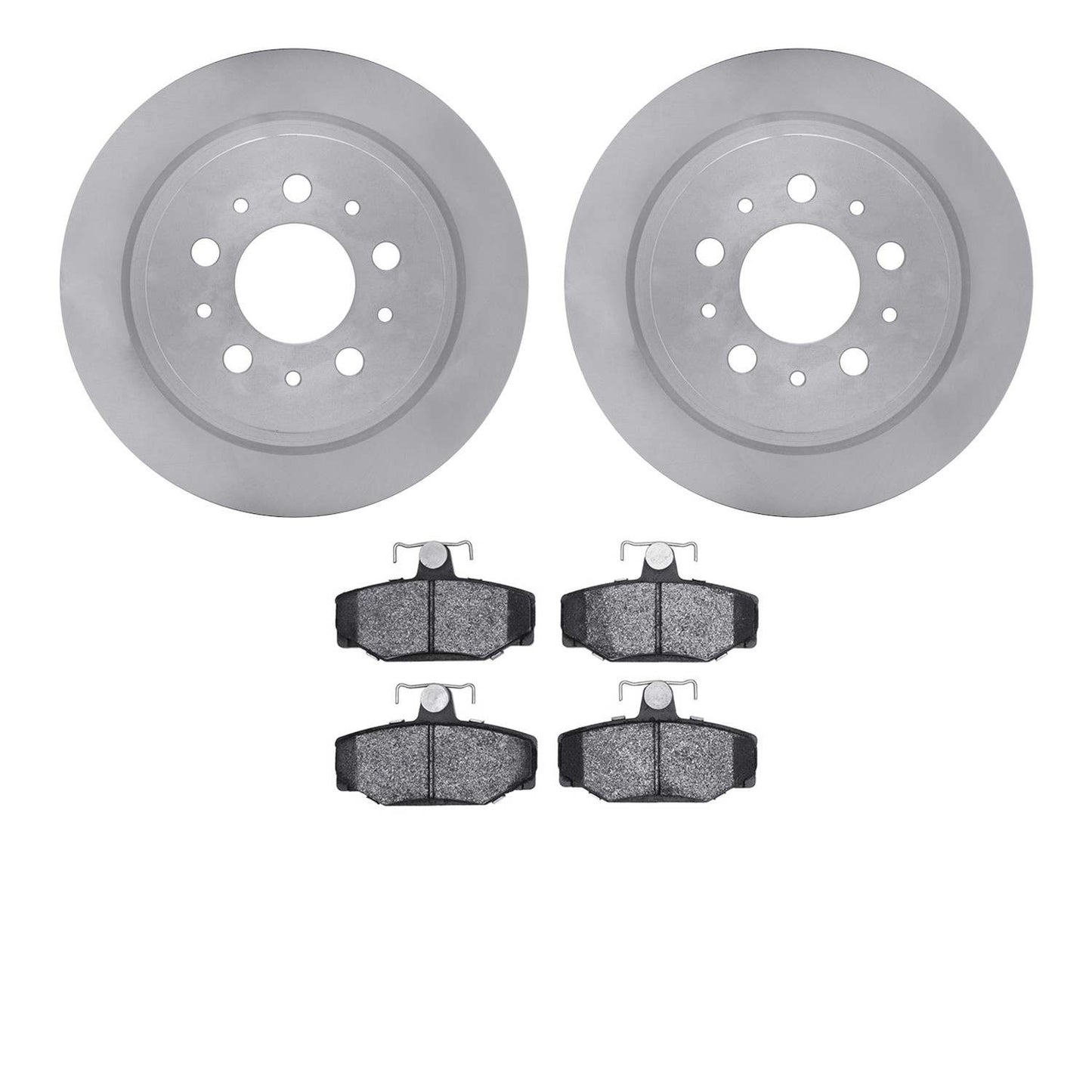 Dynamic Friction Company Disc Brake Pad and Rotor / Drum Brake Shoe and Drum Kit 6302-27029