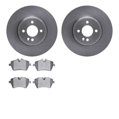 Dynamic Friction Company Disc Brake Pad and Rotor / Drum Brake Shoe and Drum Kit 6302-32006