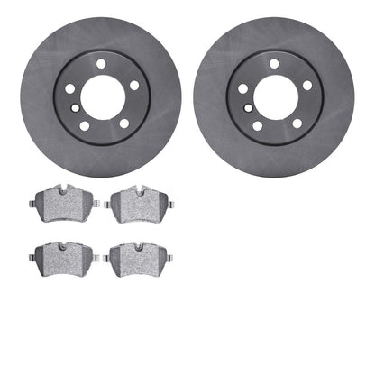 Dynamic Friction Company Disc Brake Pad and Rotor / Drum Brake Shoe and Drum Kit 6302-32008