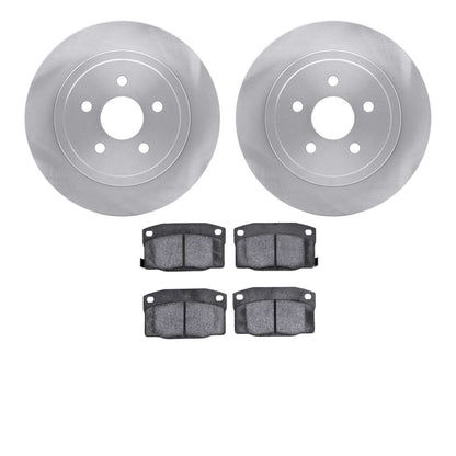 Dynamic Friction Company Disc Brake Pad and Rotor / Drum Brake Shoe and Drum Kit 6302-39013