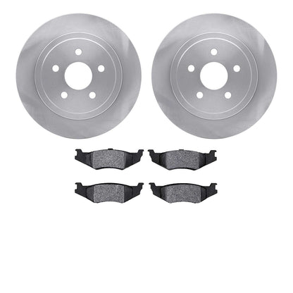Dynamic Friction Company Disc Brake Pad and Rotor / Drum Brake Shoe and Drum Kit 6302-39016