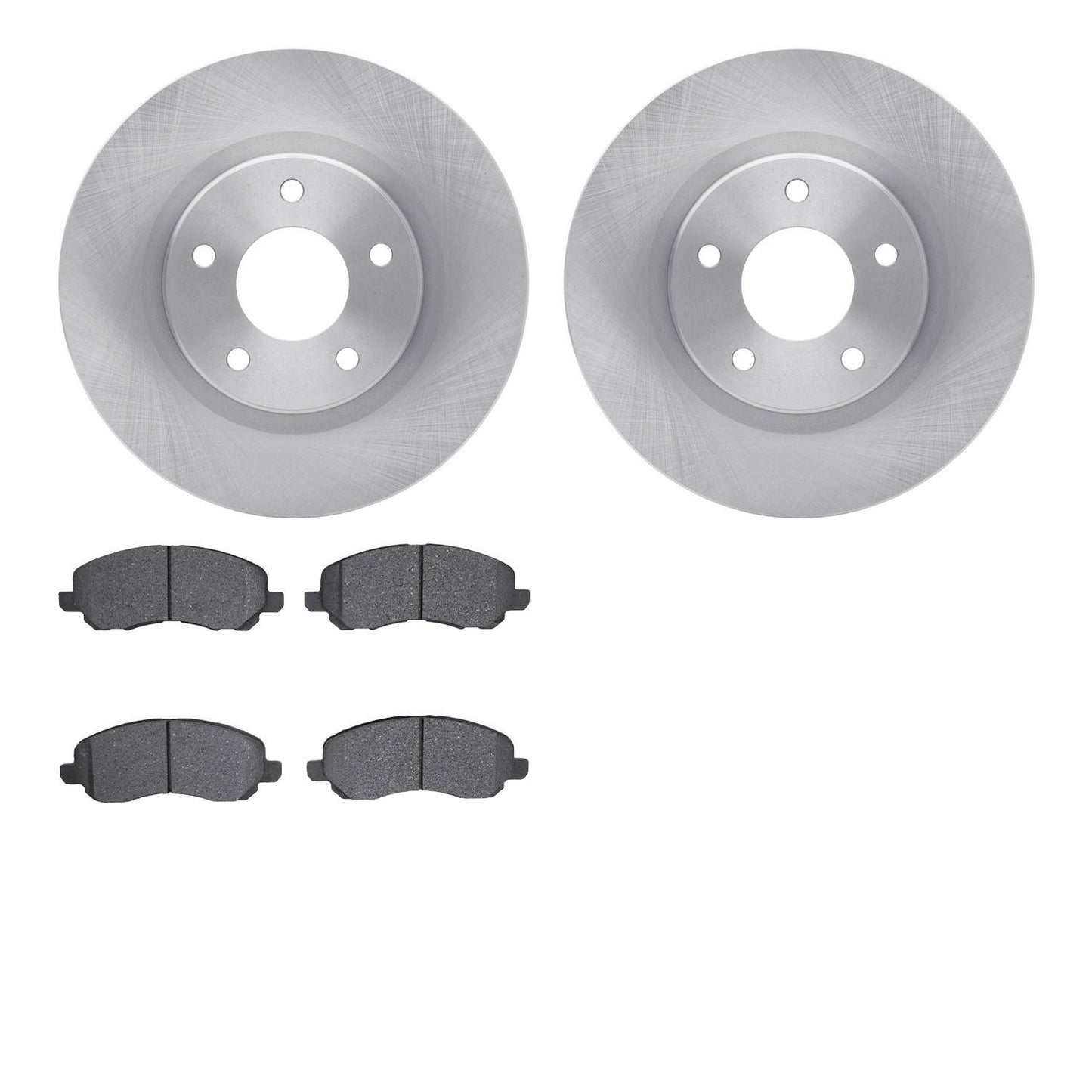Dynamic Friction Company Disc Brake Pad and Rotor / Drum Brake Shoe and Drum Kit 6302-39046