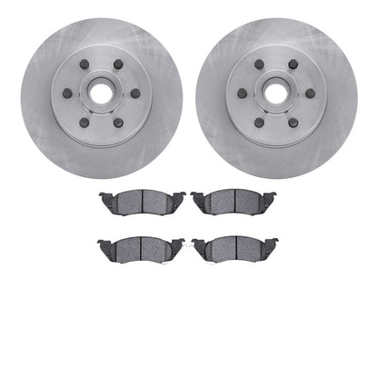 Dynamic Friction Company Disc Brake Pad and Rotor / Drum Brake Shoe and Drum Kit 6302-40055