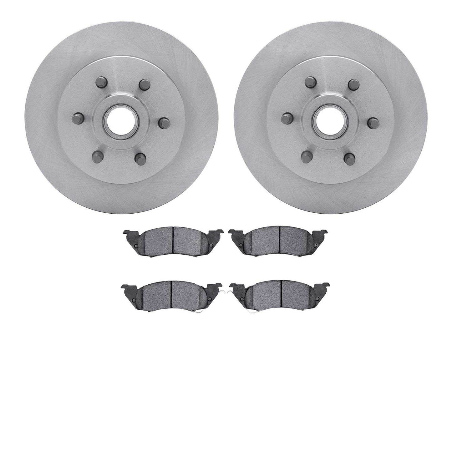 Dynamic Friction Company Disc Brake Pad and Rotor / Drum Brake Shoe and Drum Kit 6302-40056