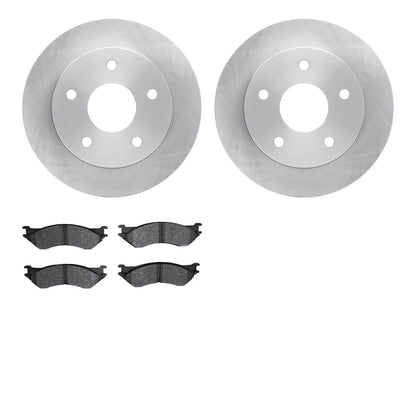 Dynamic Friction Company Disc Brake Pad and Rotor / Drum Brake Shoe and Drum Kit 6302-40066