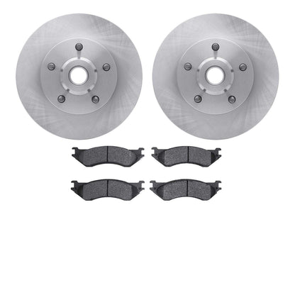 Dynamic Friction Company Disc Brake Pad and Rotor / Drum Brake Shoe and Drum Kit 6302-40071
